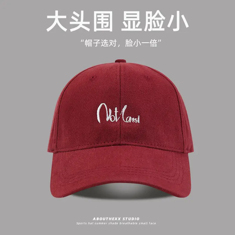 Big Head Face Showing Small Hat for Women Men Casual Baseball Cap - Image 6