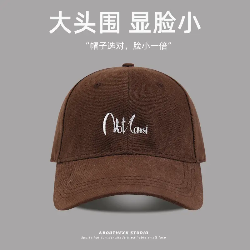 Big Head Face Showing Small Hat for Women Men Casual Baseball Cap - Image 8