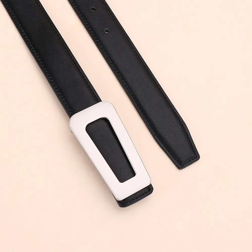 Women's Leather Belt High-End Business Suit Style - Image 8