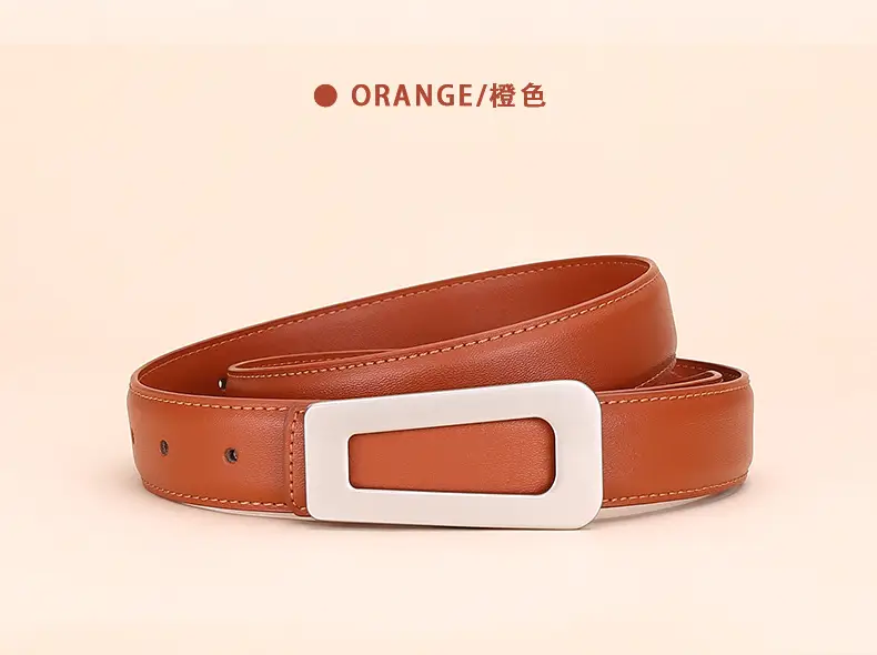 Women's Leather Belt High-End Business Suit Style — feature 13