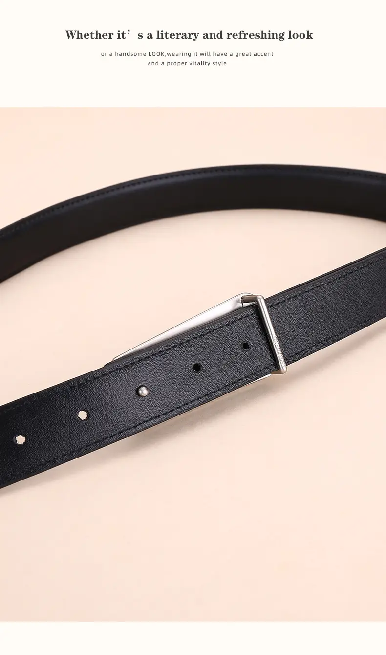 Women's Leather Belt High-End Business Suit Style — feature 19