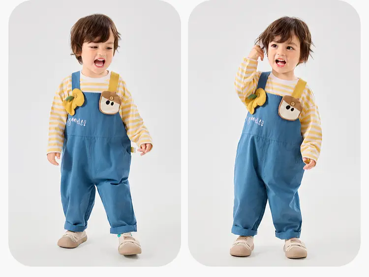 Dudujia 3-Piece Baby Outfit Set Blue White — feature 28