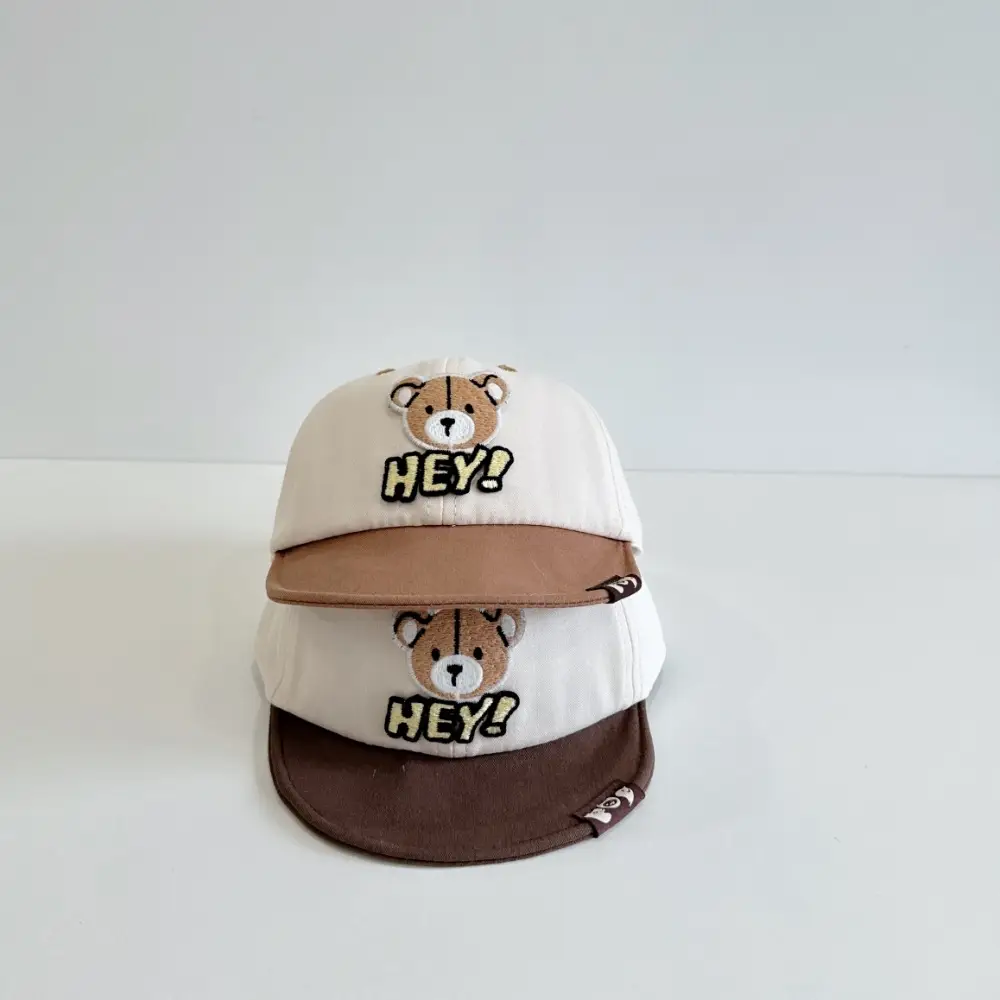 Baby Bear Hats Spring Autumn Cute Beaded Caps - Image 7
