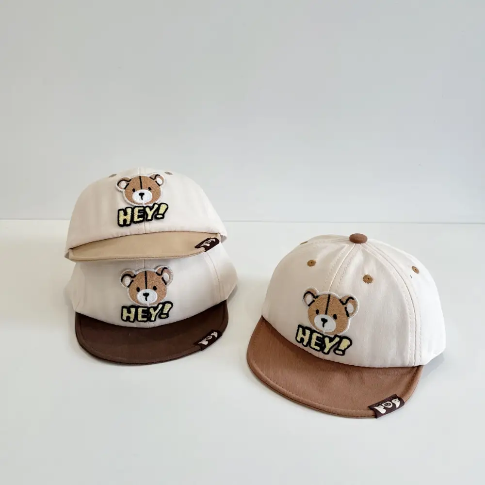 Baby Bear Hats Spring Autumn Cute Beaded Caps - Image 8