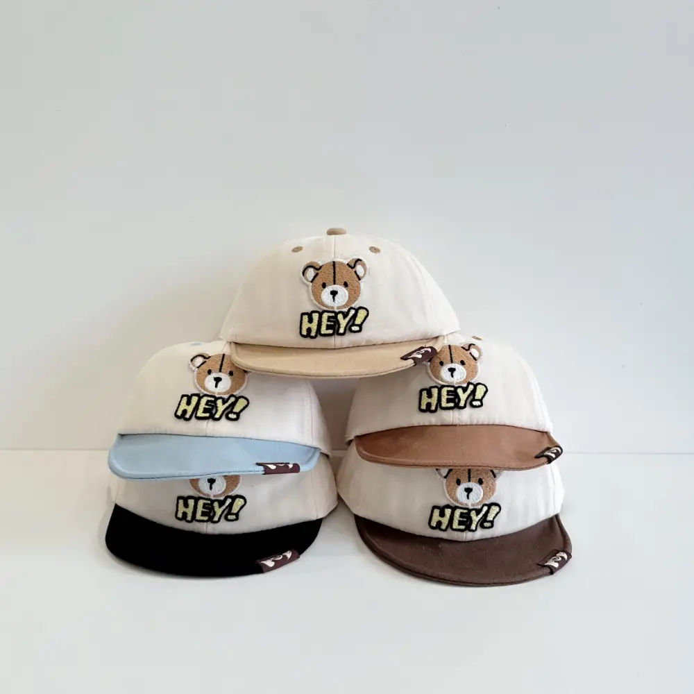 Baby Bear Hats Spring Autumn Cute Beaded Caps — feature 3