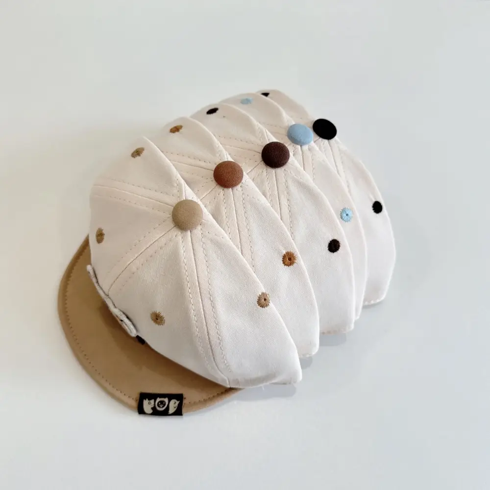 Baby Bear Hats Spring Autumn Cute Beaded Caps — feature 9
