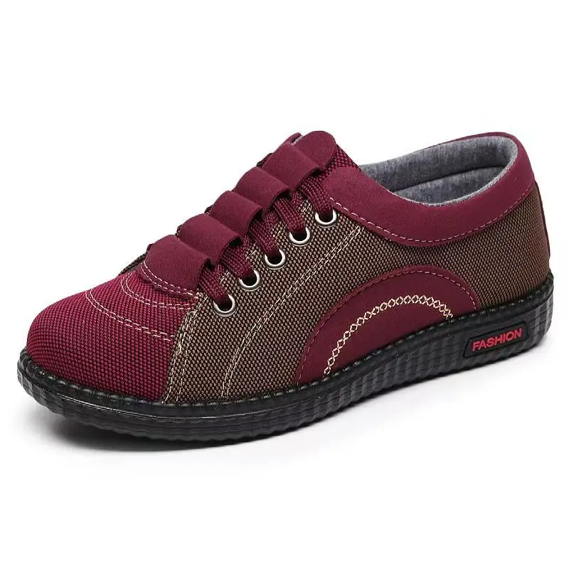 Spring and Autumn New Old Beijing Cloth Shoes Women's Mother Shoes Lightweight Non-slip Flat Milk Shoes Comfortable Soft-soled Casual Single-layer Shoes - Image 7