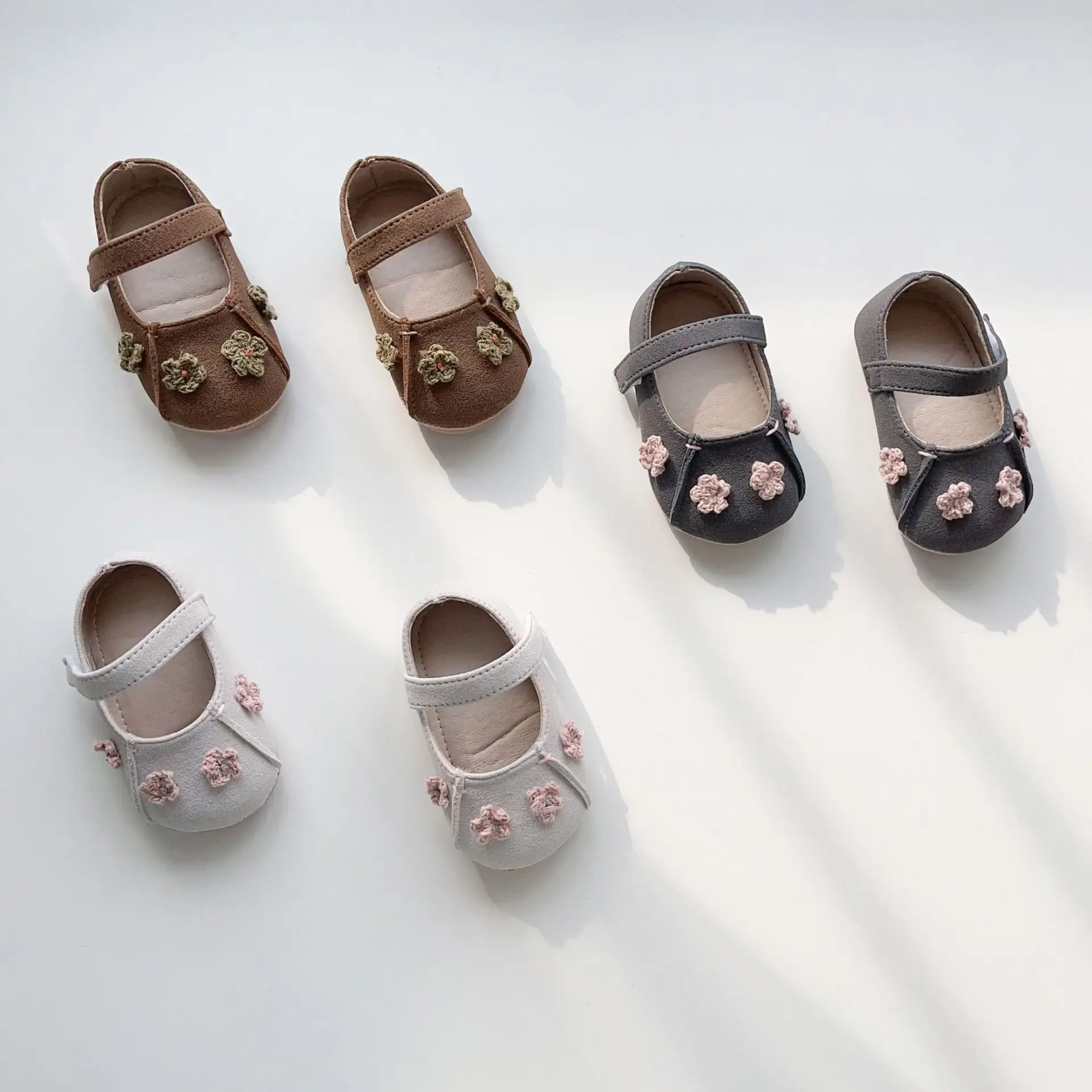 Baby Bow Shoes Brown Non-Slip Soft Sole — feature 21