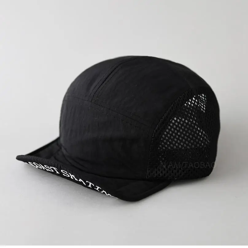 Black Anti-Eaves Mesh Baseball Cap for Men Women - Image 6
