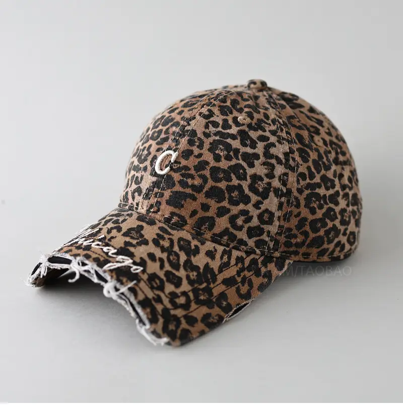 Men's Grey Denim Baseball Cap with Letter Embroidery - Image 8