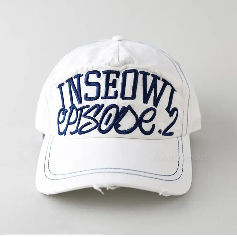 Korean Style Three-Dimensional Letter Embroidered Baseball Cap Men Women - Image 4