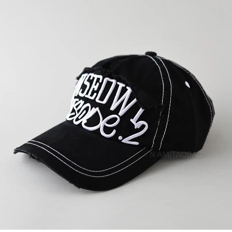 Korean Style Three-Dimensional Letter Embroidered Baseball Cap Men Women - Image 6