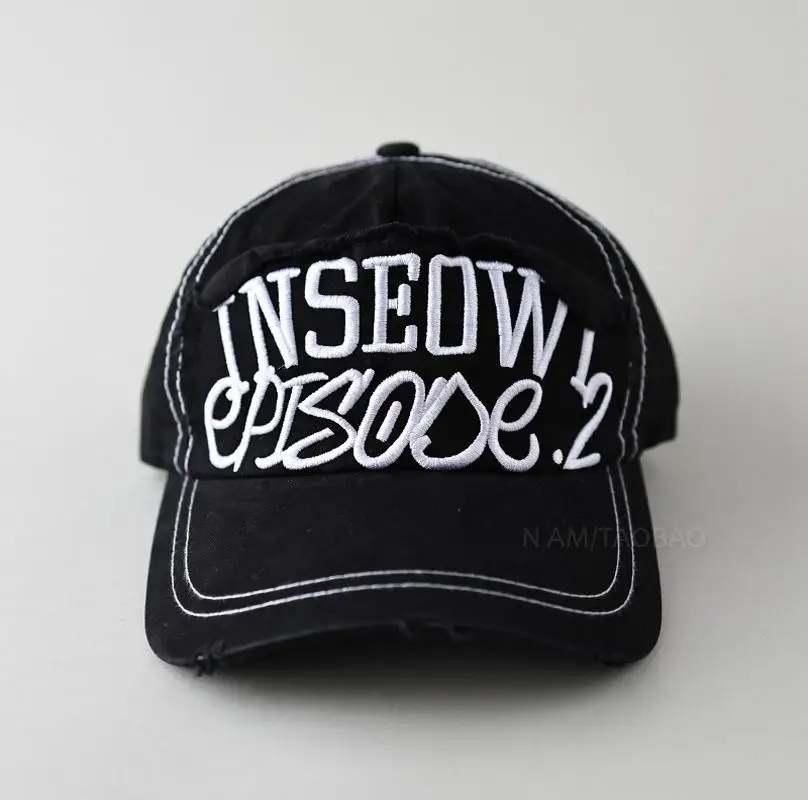 Korean Style Three-Dimensional Letter Embroidered Baseball Cap Men Women - Image 7