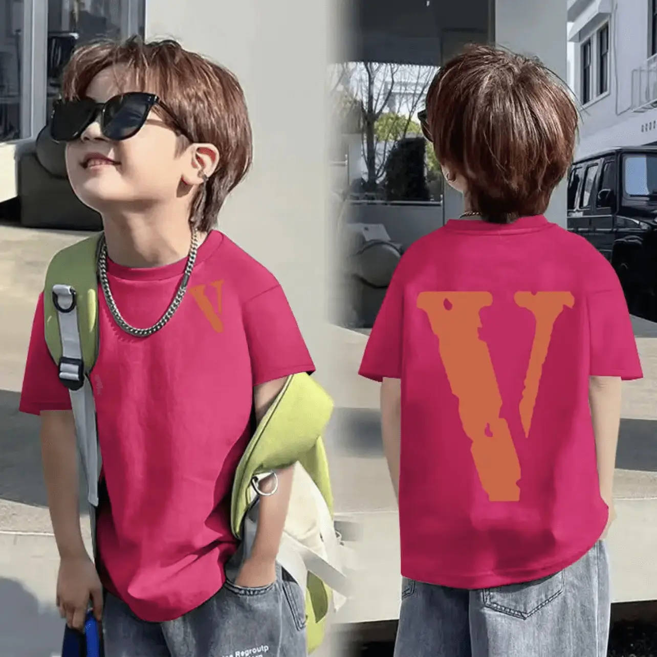 Children's Black Graphic T-Shirt Boys 8-15Yr Summer Wear - Image 19