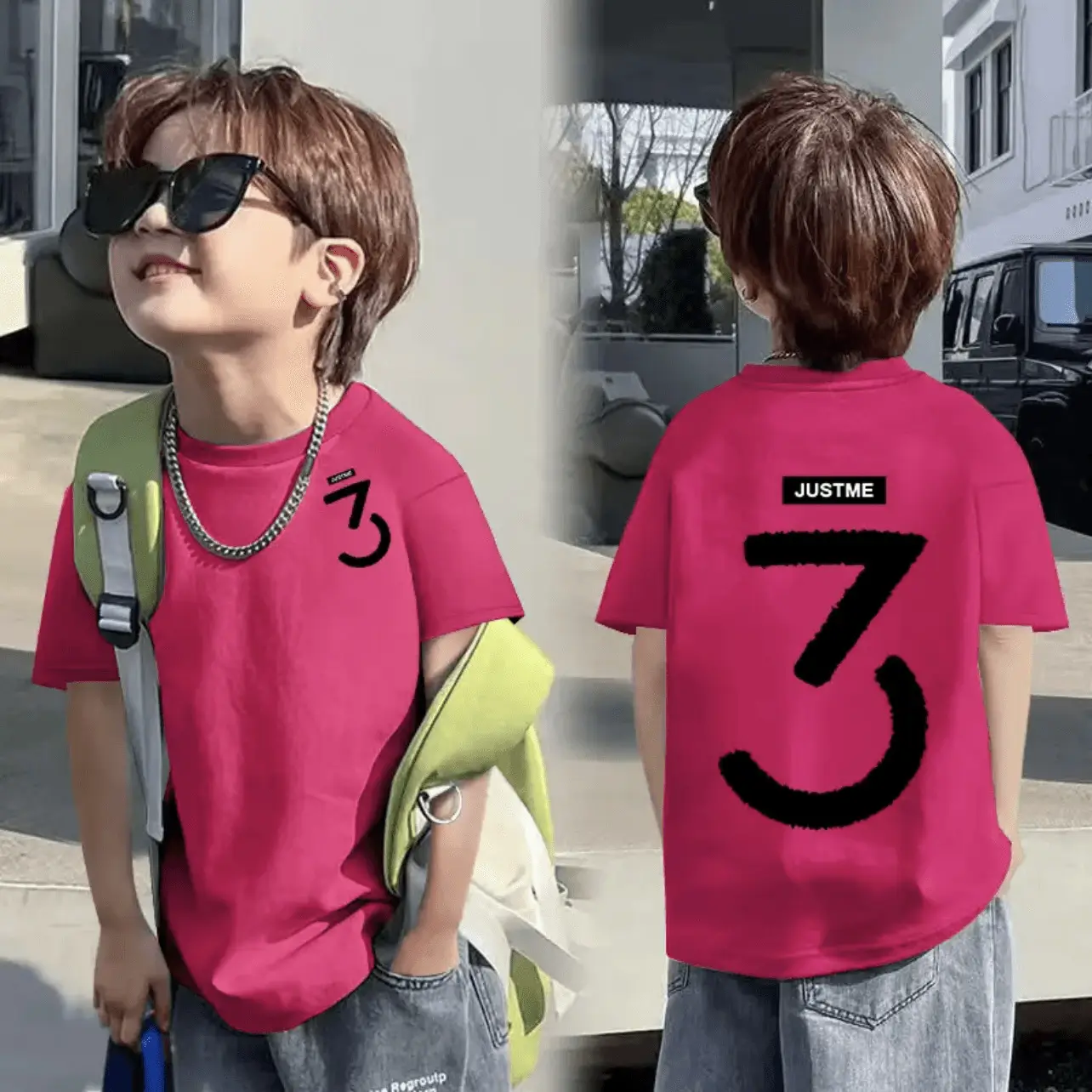 Children's Black Graphic T-Shirt Boys 8-15Yr Summer Wear - Image 27