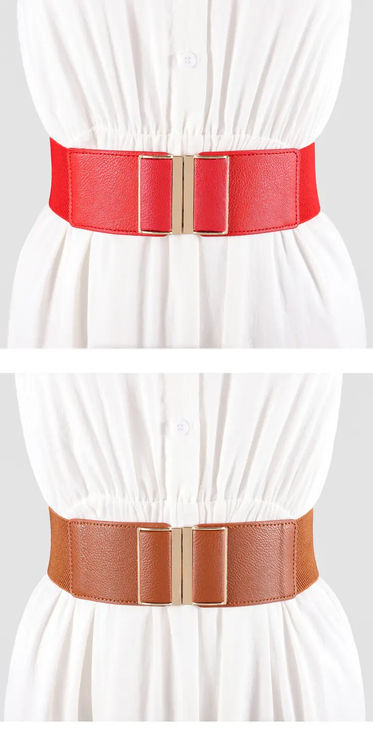 Women's Leather Belt Buckle Set Four Colors — feature 3