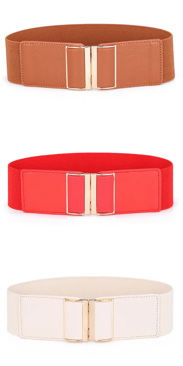 Women's Leather Belt Buckle Set Four Colors — feature 7