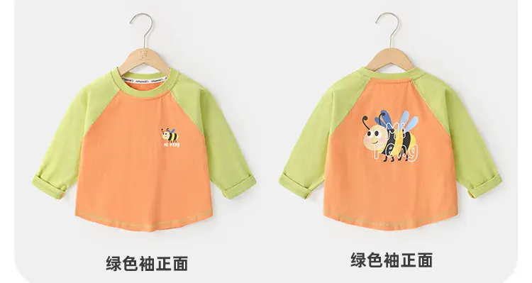 Kaka Panda Boys Long Sleeve T-Shirt Girls Spring Base Top — feature 14