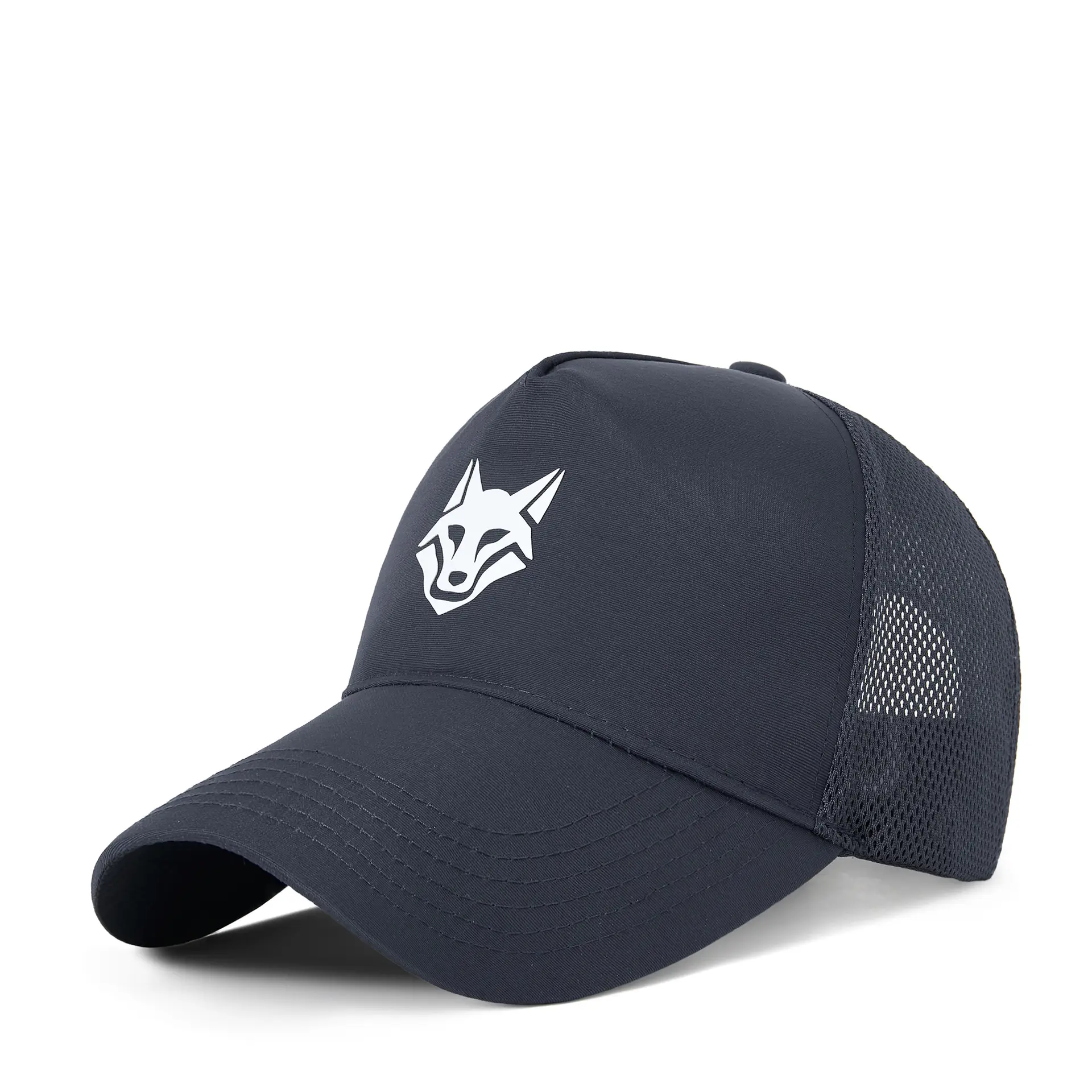 Men's Beige Fox Logo Baseball Cap Water Repellent Quick Dry - Image 2