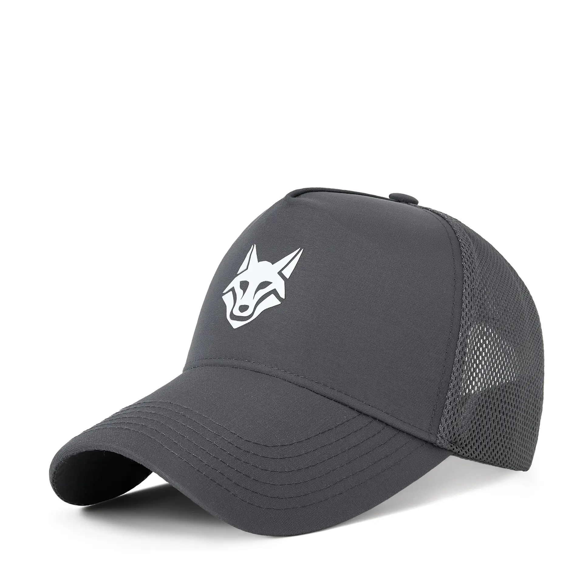 Men's Beige Fox Logo Baseball Cap Water Repellent Quick Dry - Image 3