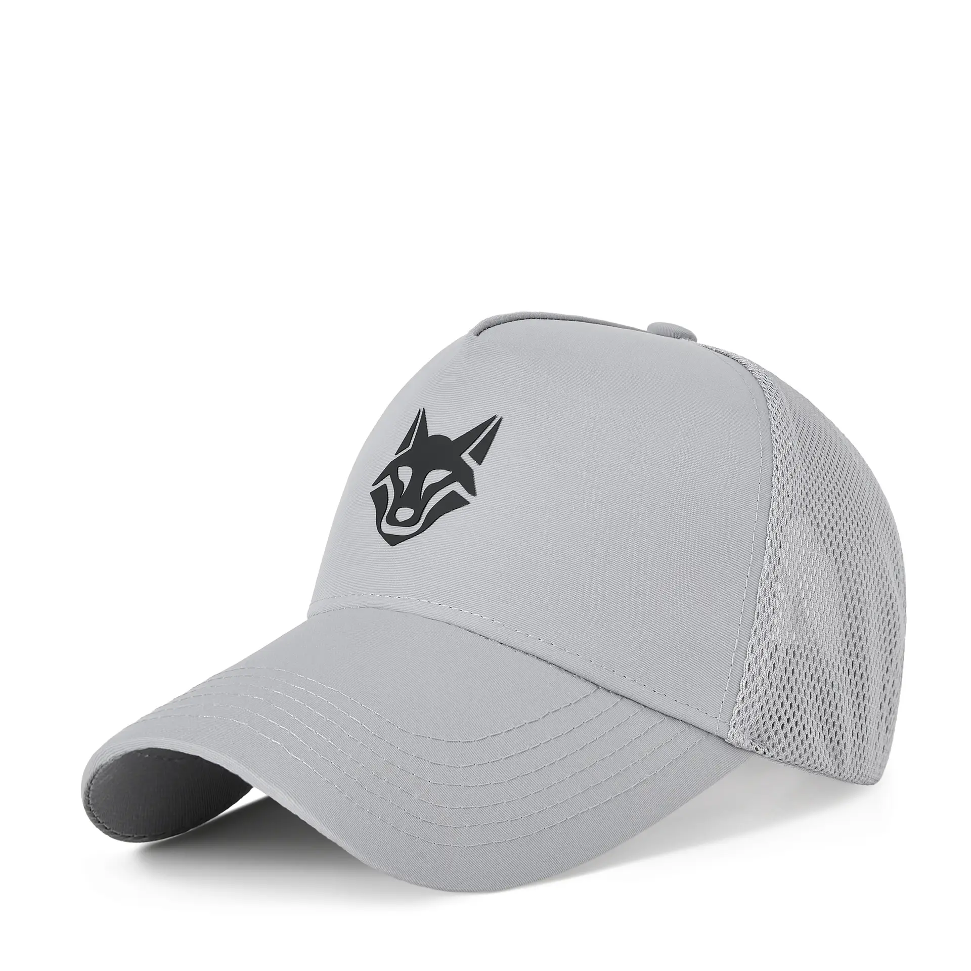 Men's Beige Fox Logo Baseball Cap Water Repellent Quick Dry - Image 5