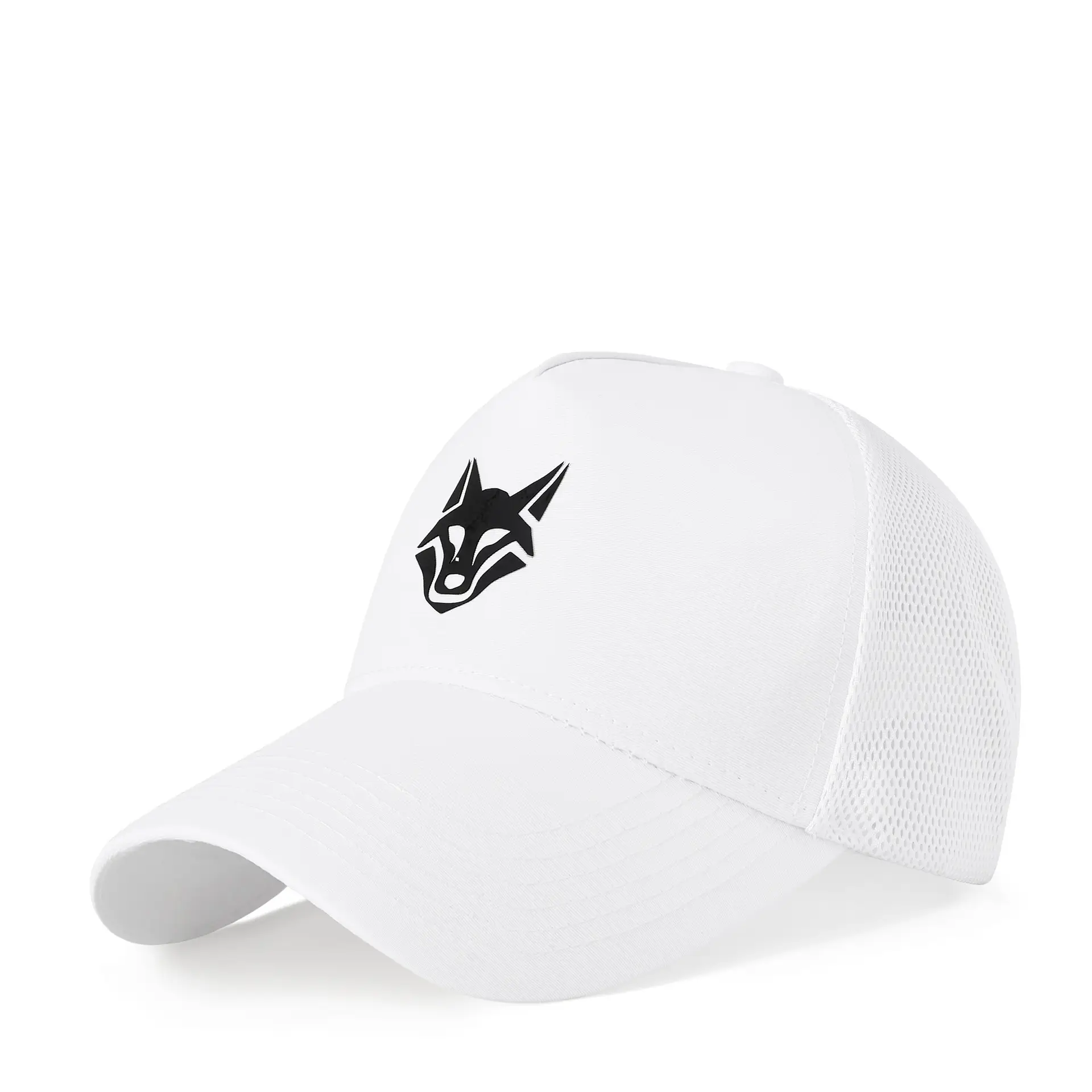 Men's Beige Fox Logo Baseball Cap Water Repellent Quick Dry - Image 6