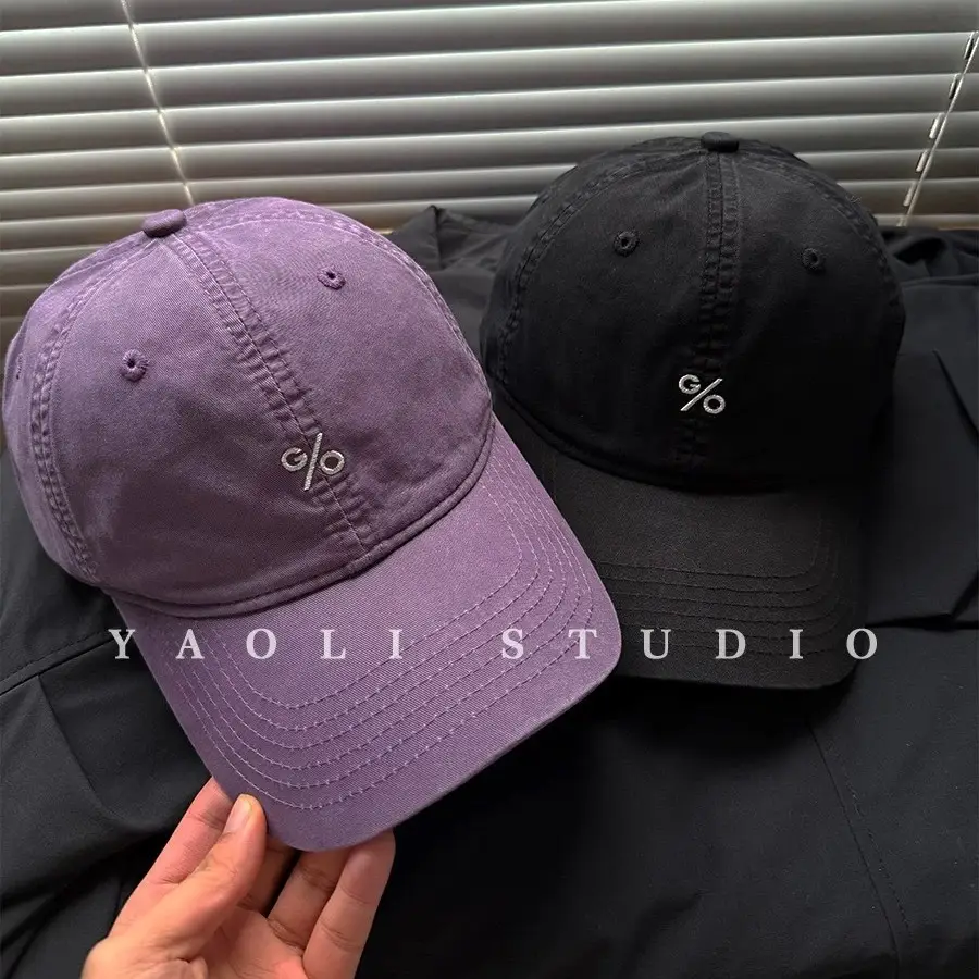 Women's Blue Embroidered Baseball Cap Small