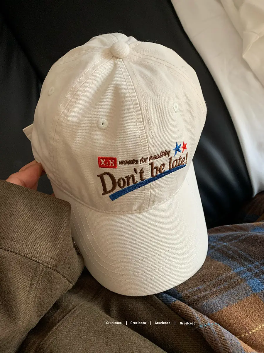 Women's Blue Embroidered Baseball Cap Small