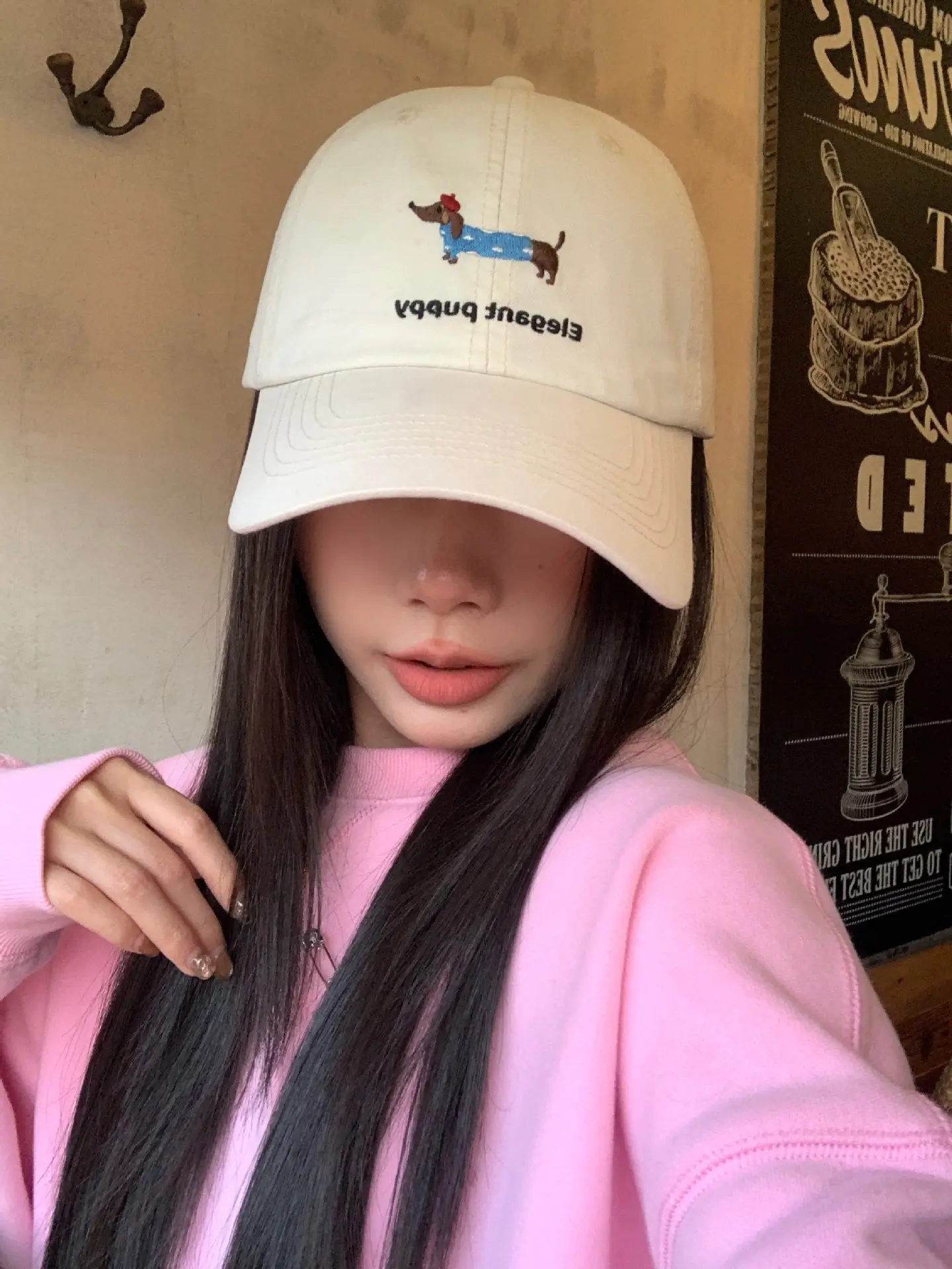 Black Elegant Puppy Hat for Women — feature 11