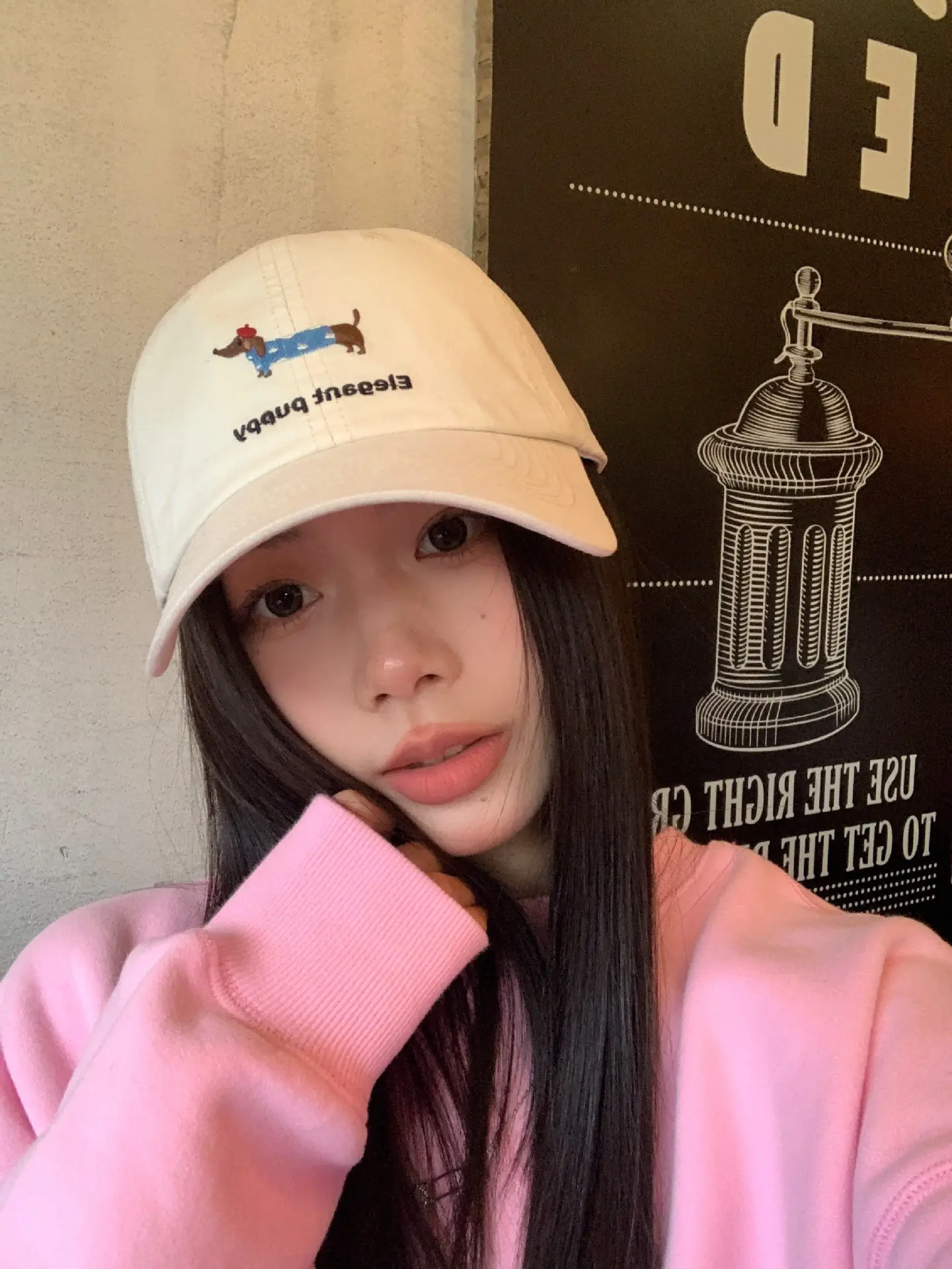 Black Elegant Puppy Hat for Women — feature 15