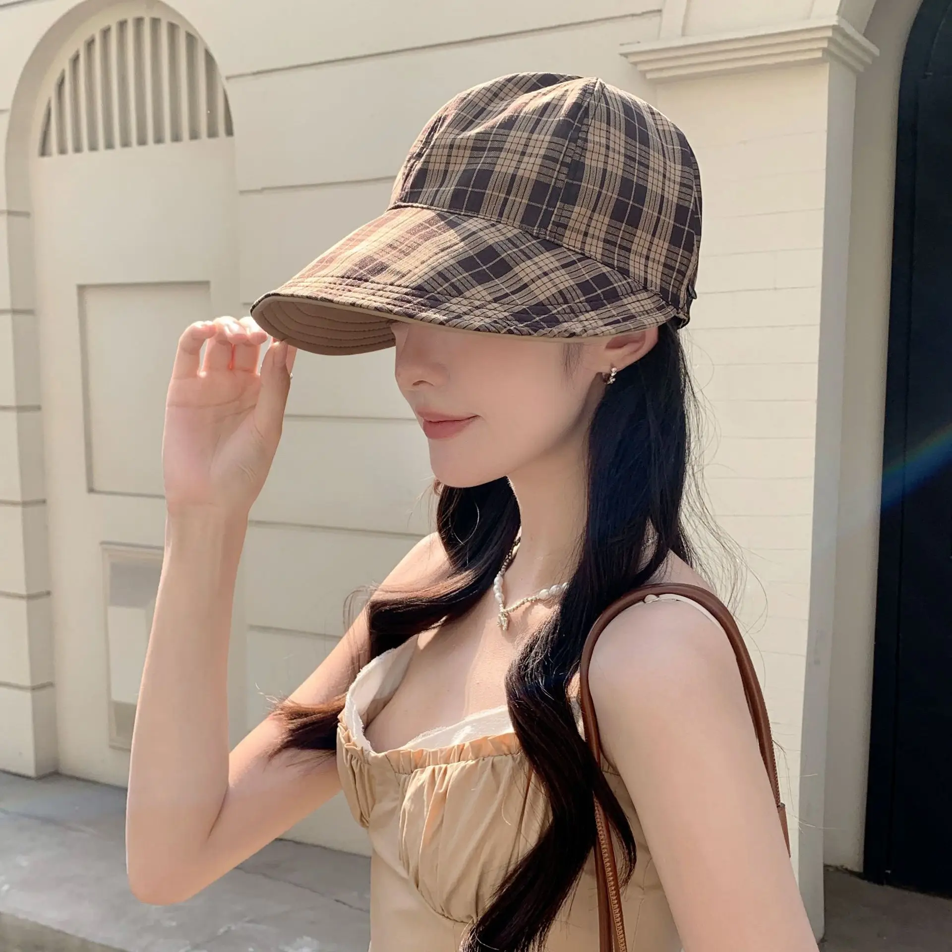 Women Double Sided Sun Hat SPF50 UV Protective — feature 10