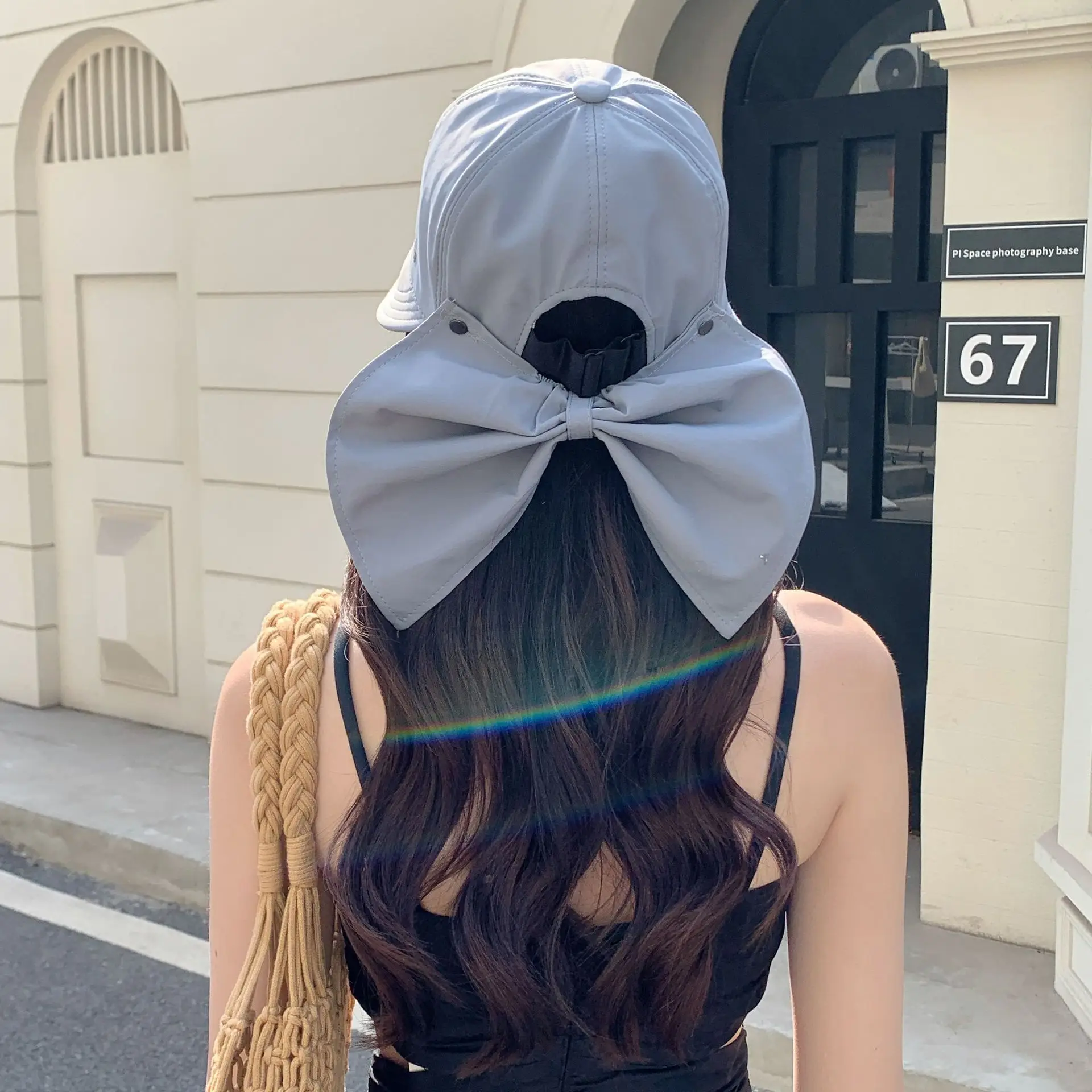 Women Double Sided Sun Hat SPF50 UV Protective — feature 4