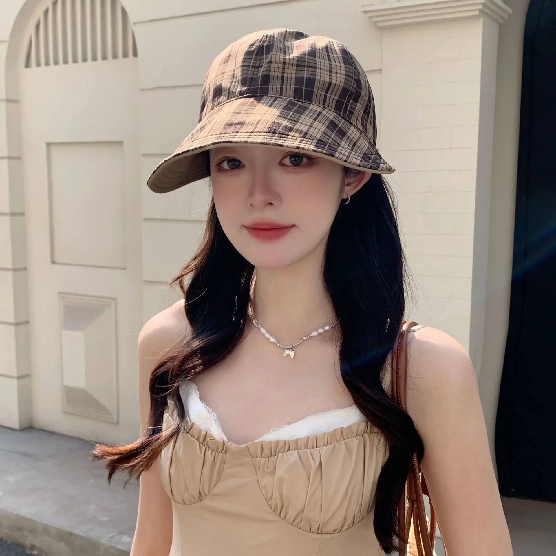 Women Double Sided Sun Hat SPF50 UV Protective — feature 9