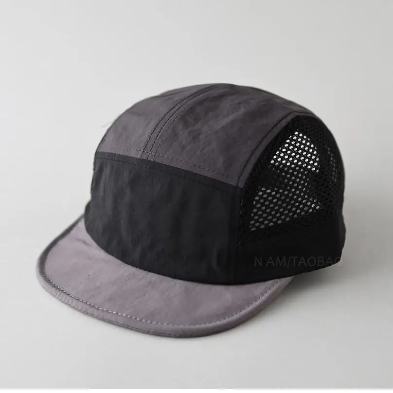 Unisex Mesh Baseball Cap Green Blue Orange Breathable