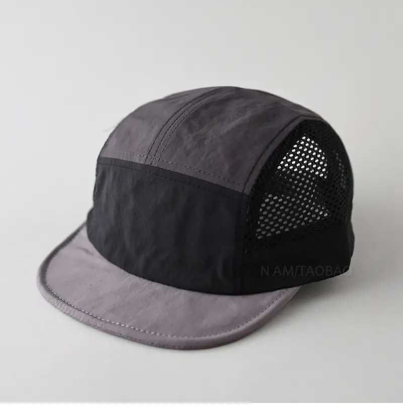 Unisex Mesh Baseball Cap Green Blue Orange Breathable