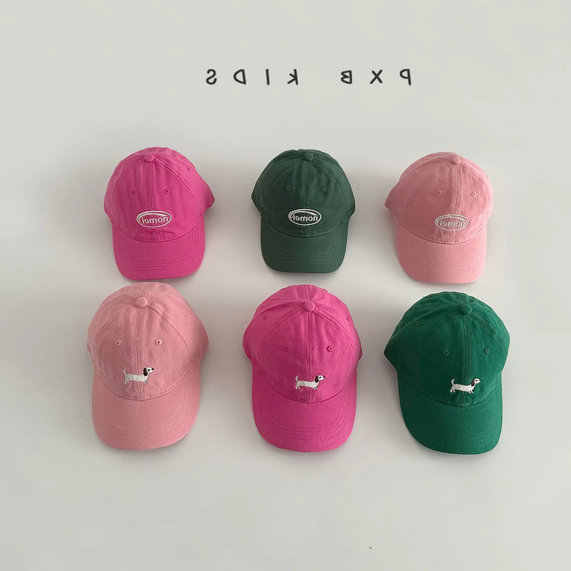 Pink Baseball Cap for Boys Girls Sun Hat - Image 7