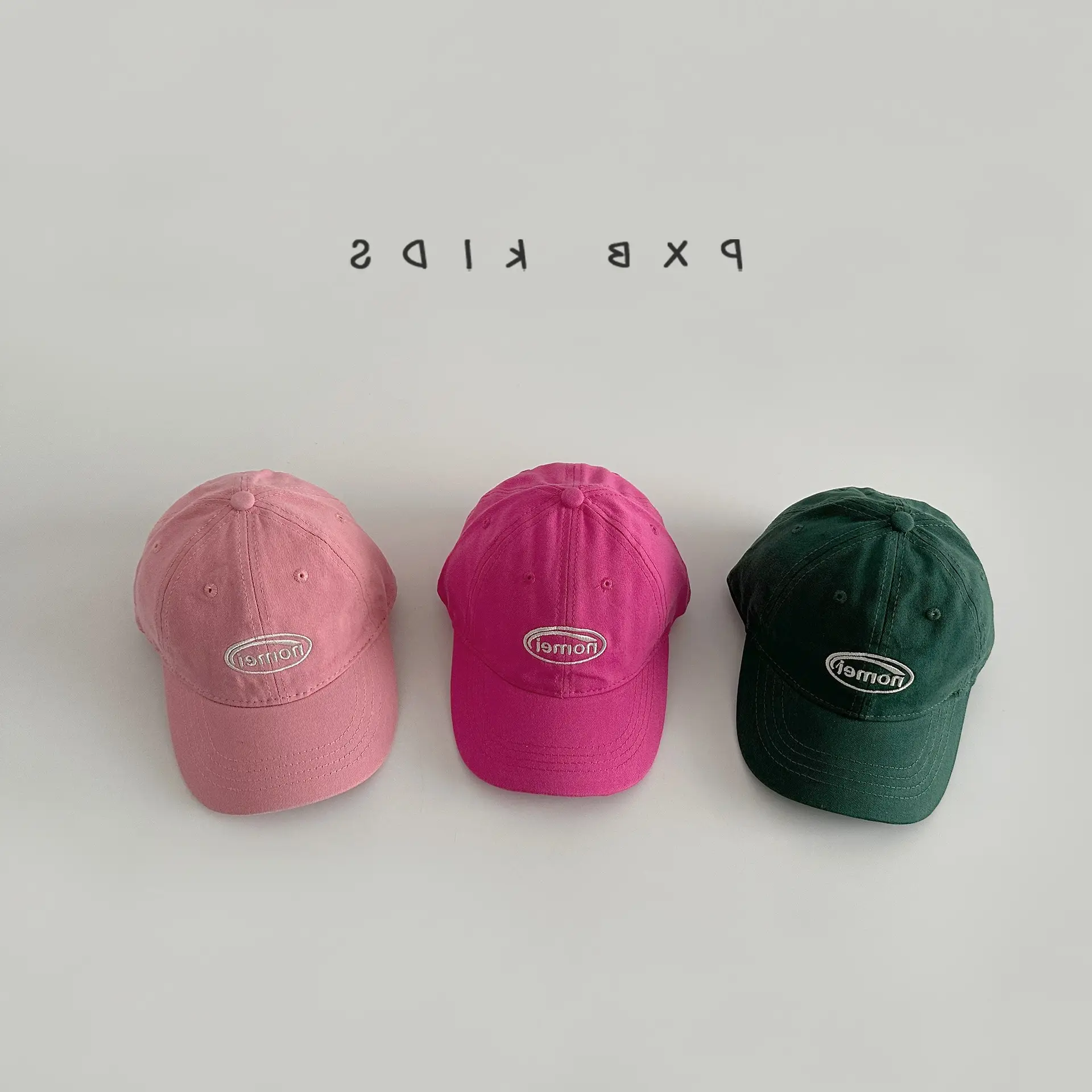 Pink Baseball Cap for Boys Girls Sun Hat - Image 9