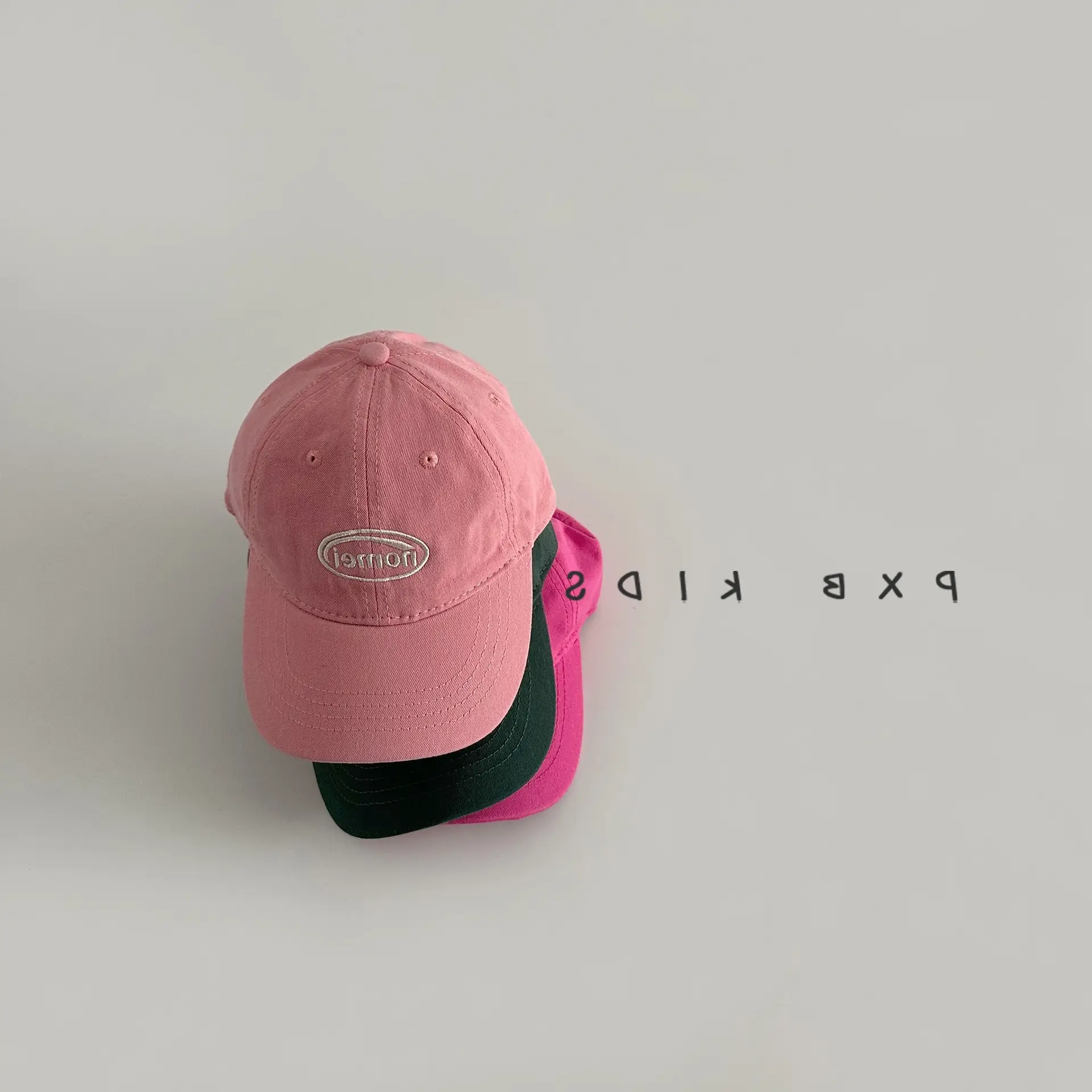 Pink Baseball Cap for Boys Girls Sun Hat - Image 10