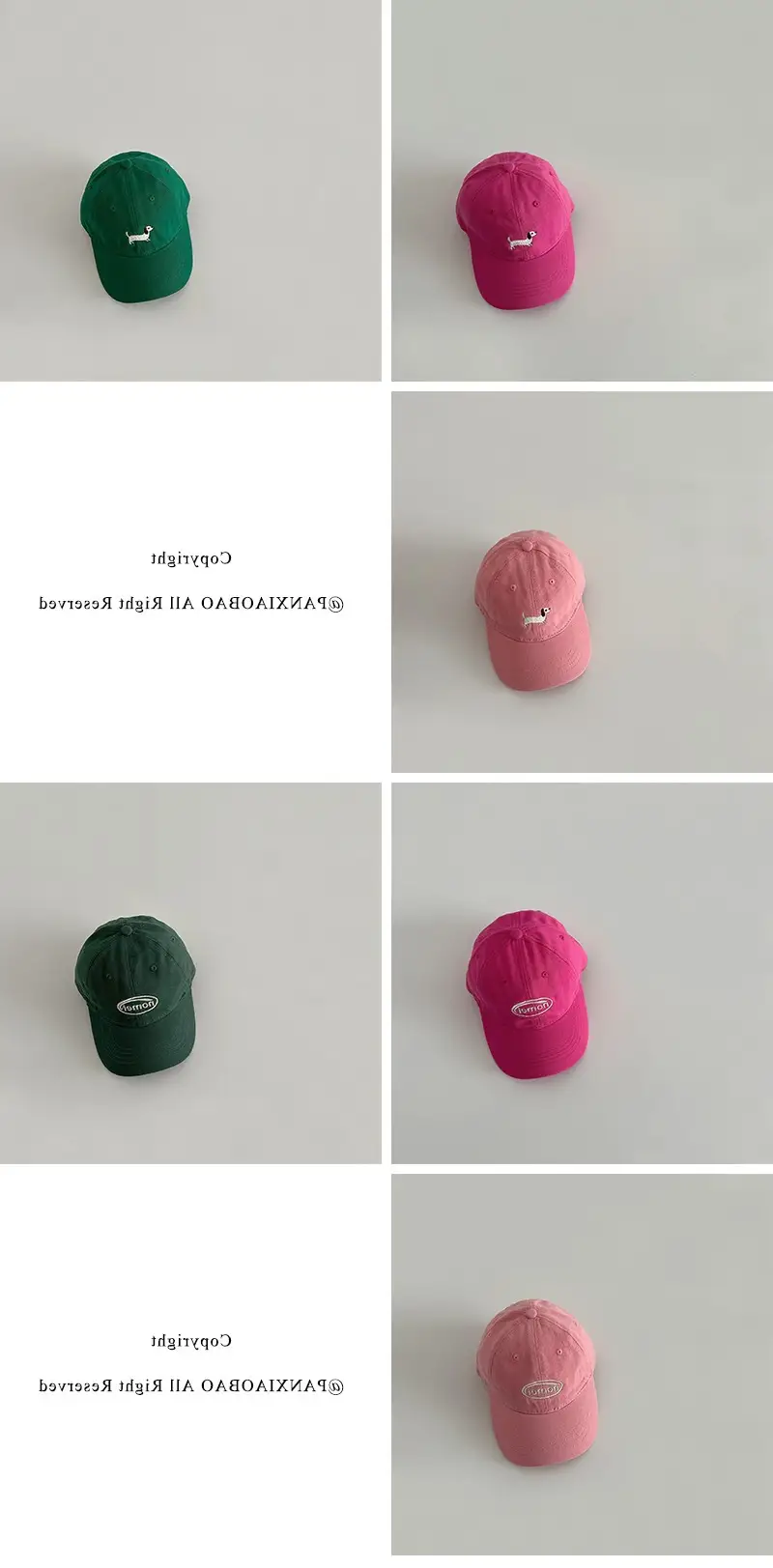 Pink Baseball Cap for Boys Girls Sun Hat — feature 10