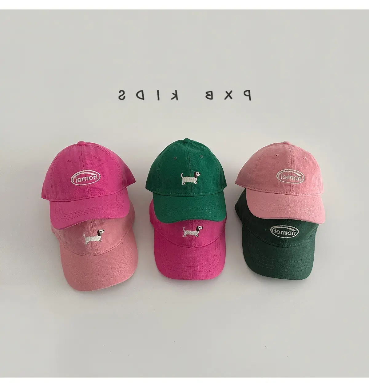 Pink Baseball Cap for Boys Girls Sun Hat — feature 2