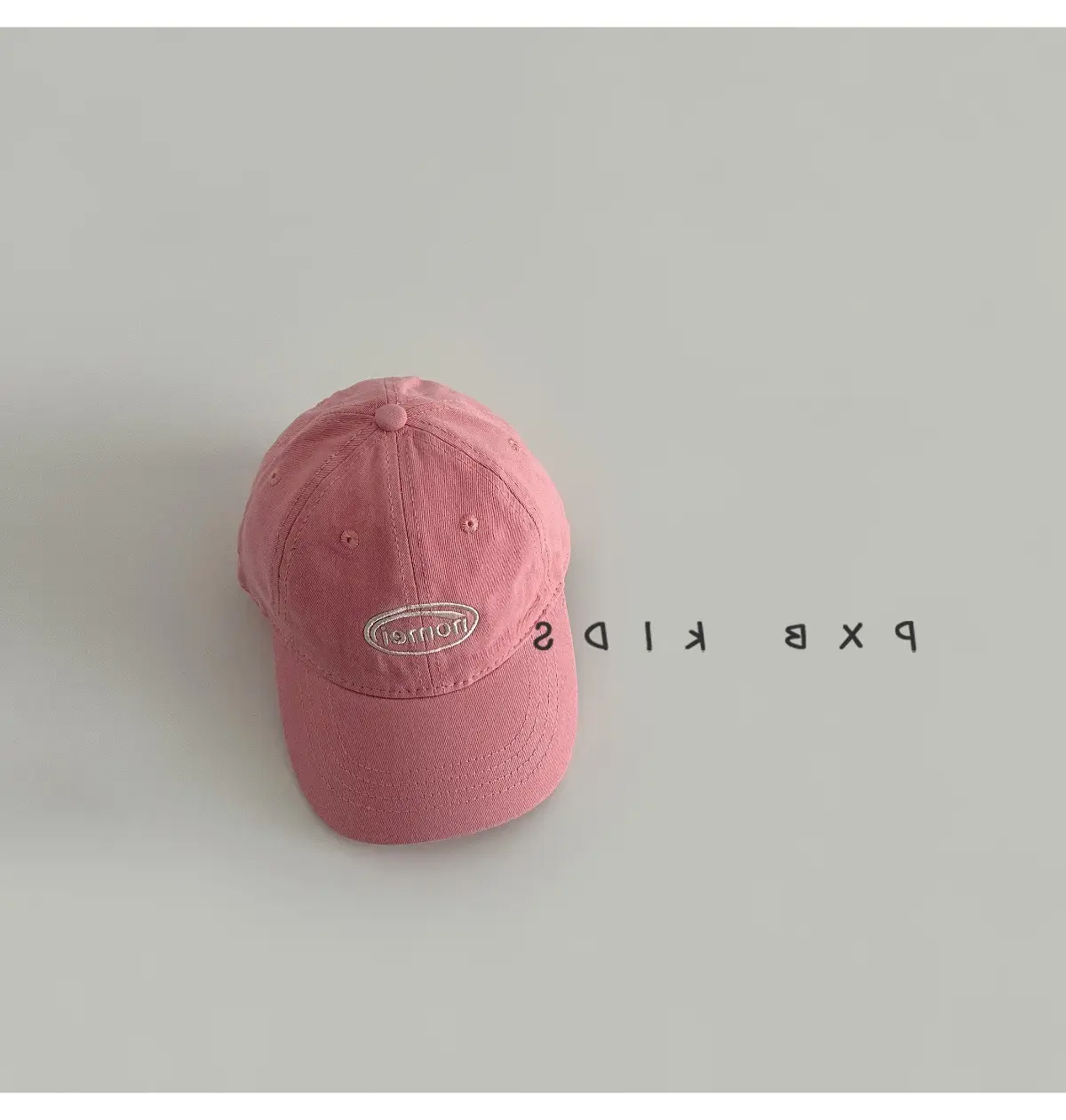 Pink Baseball Cap for Boys Girls Sun Hat — feature 6