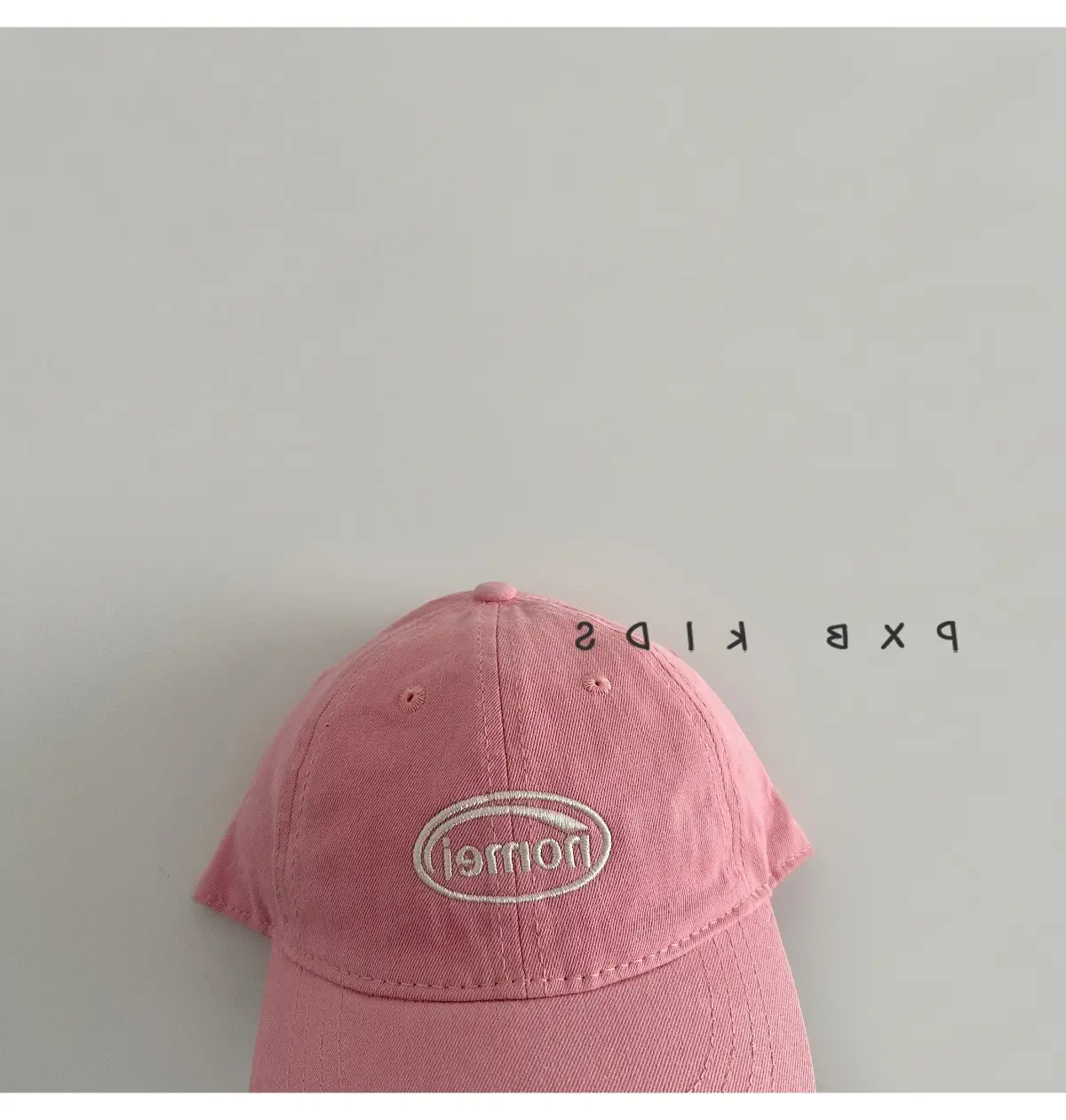 Pink Baseball Cap for Boys Girls Sun Hat — feature 7