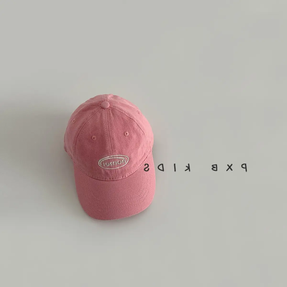 Pink Baseball Cap for Boys Girls Sun Hat - Image 6