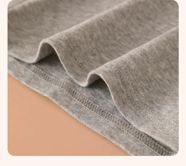 Blue Striped Kids T-Shirt Grey Cotton 2-Pack — feature 40