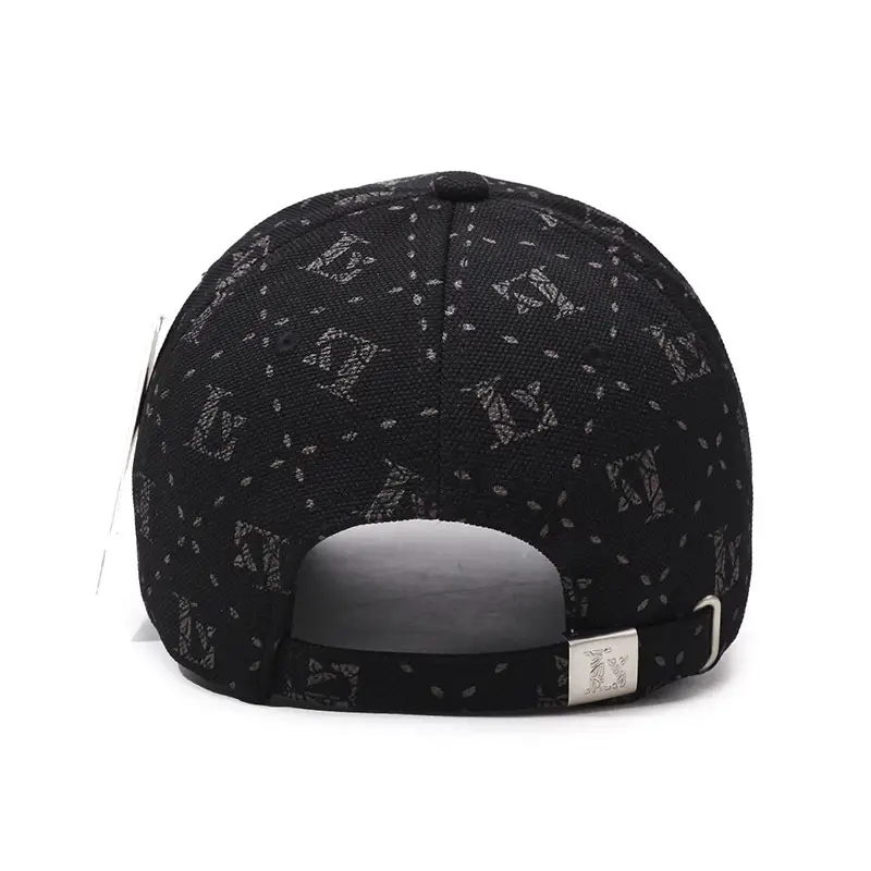 New Aluwei Embroidered Baseball Cap Black Unisex