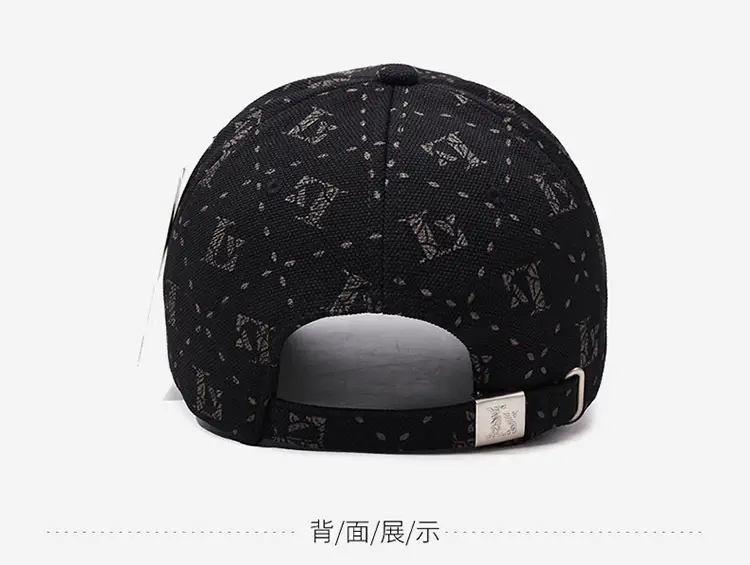 New Aluwei Embroidered Baseball Cap Black Unisex — feature 12