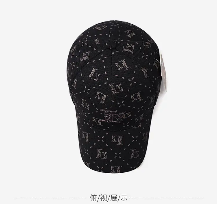 New Aluwei Embroidered Baseball Cap Black Unisex — feature 13