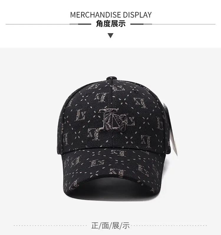 New Aluwei Embroidered Baseball Cap Black Unisex — feature 9