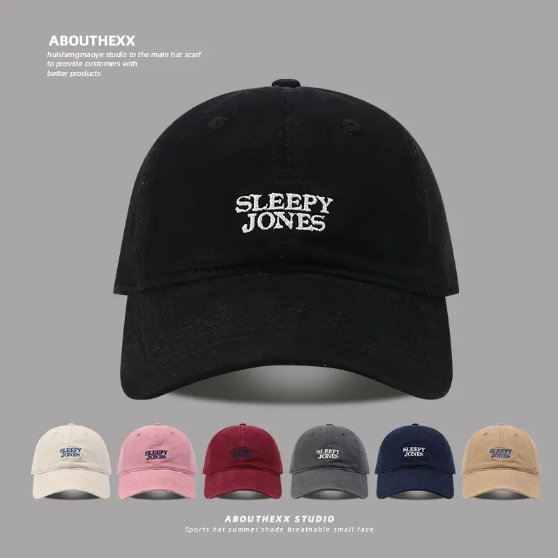 Sleepy Jones Black Baseball Cap Women Men Spring Summer - Image 5