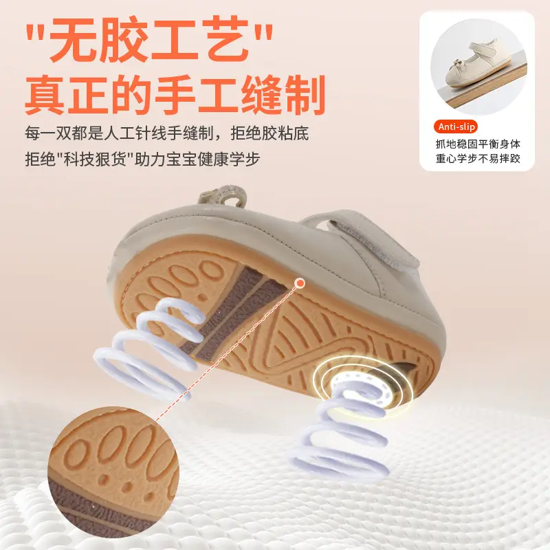 Baby Shoes Soft Bottom 6-12 Months xiaoxiangfeng